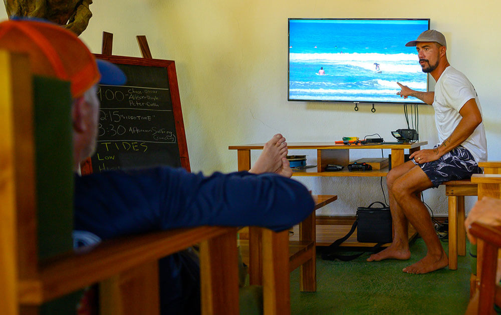 Nosara Costa Rica Surf Lesson Video Analysis